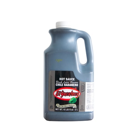 El Yucateco Black Label Habanero Hot Sauce 67.63 fl. oz., PK2 10816493010276